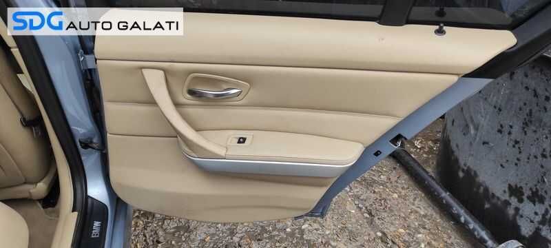 Fata Interioara Piele Usa Portiera Dreapta Spate BMW Seria 3 E90 2004 - 2013