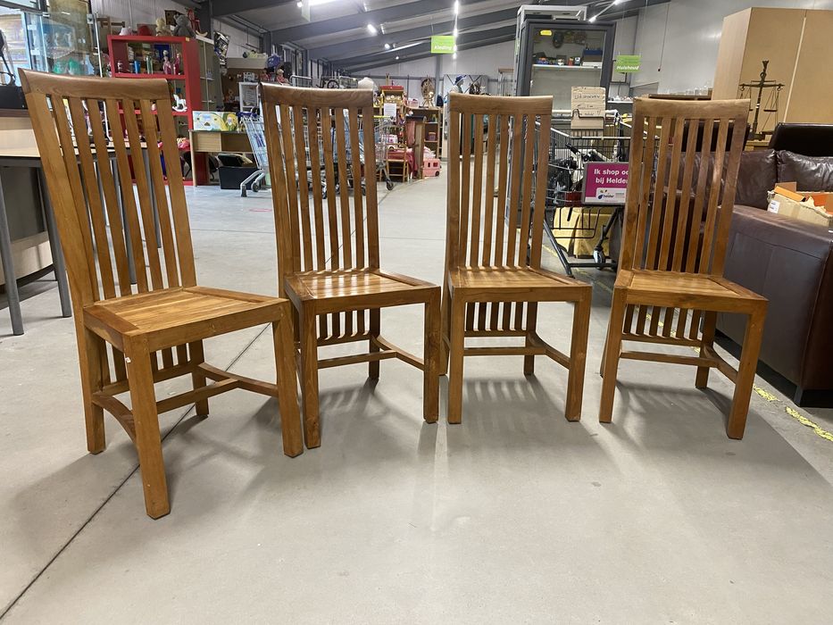 Scaune set 4 buc lemn masiv esnta nobila stejar indestructibile Olanda