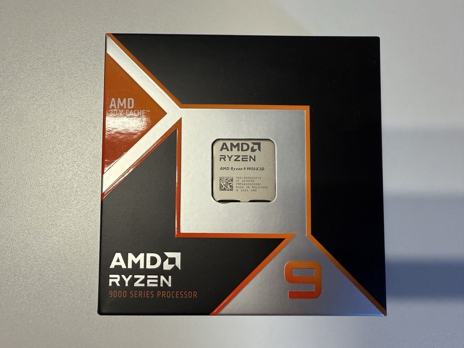 Procesoare AMD Ryzen 9 9950x3d si 7050x Sigilate
