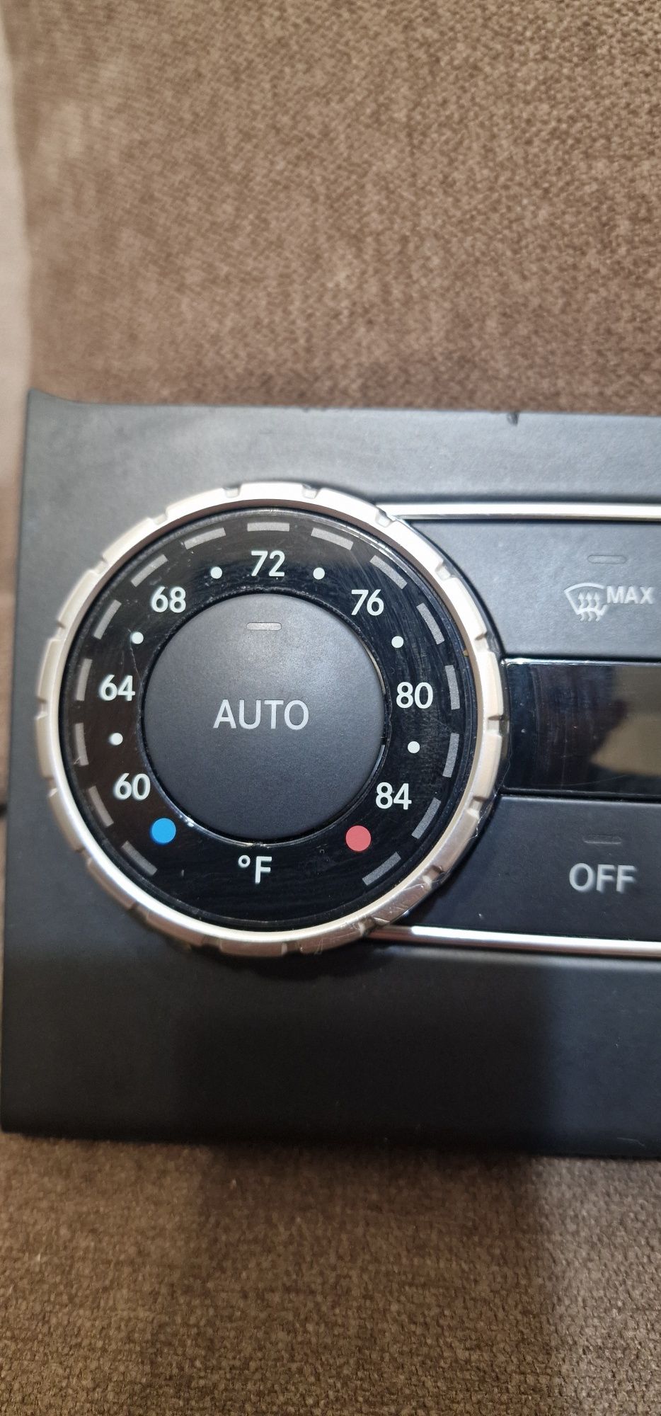 Управление климатроник w204.