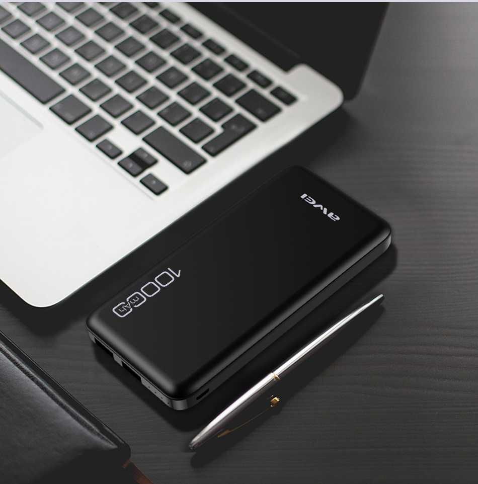 Висок клас външна батерия Awei P28K, 10000mAh POWER BANK