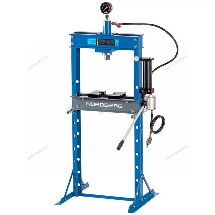 Nordberg Пресс гидравлический, 20 т, ручной и пневмопривод, N3620AL