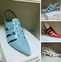 Обувки нисък ток Pinko, размери 36,37, естествена кожа,  нови !