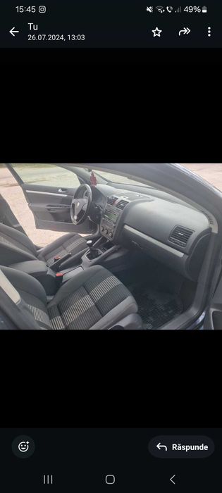 Volkswagen golf 5    1.6 benzină