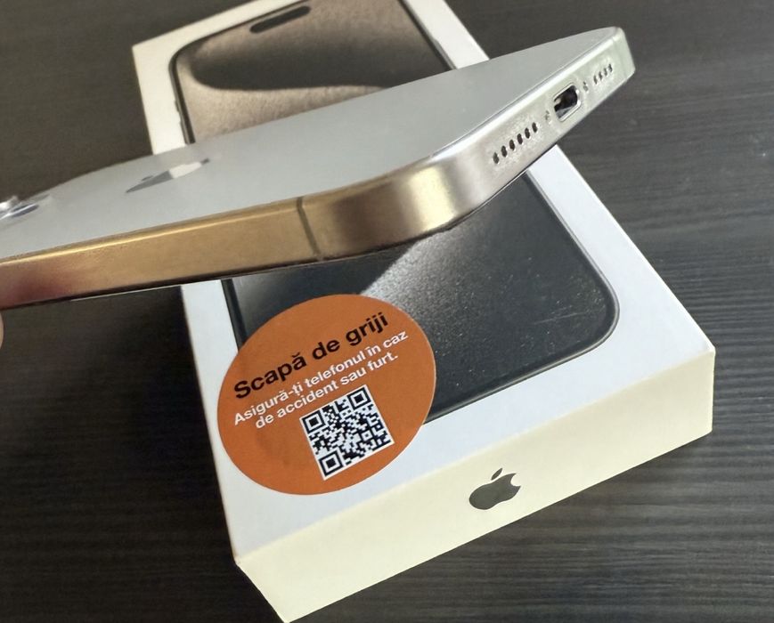 Iphone 15 pro max 256gb Natural Titanium