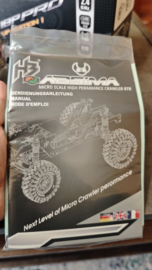 Masina cu telecomanda Crawler ABSIMA Cr-18PPRO! NOUA/sigilata!