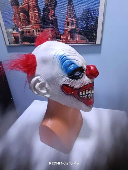 Маска на клоун!!