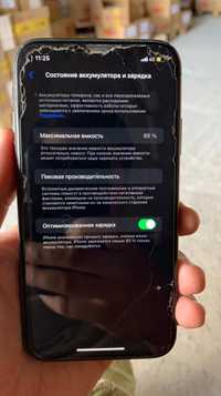 iphone 11 64гб,89% емкость телефон оте жаксы ремонт кормеген