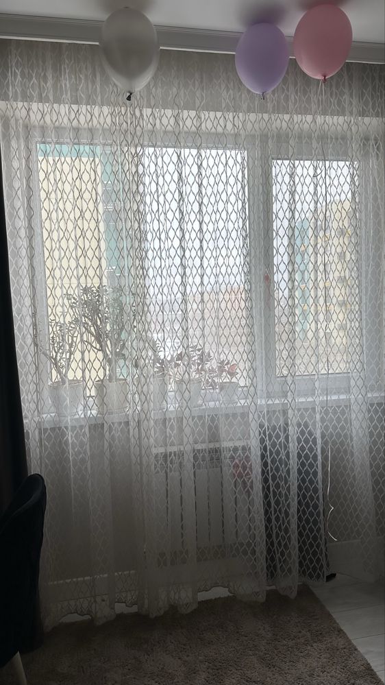 Тюль со шторами