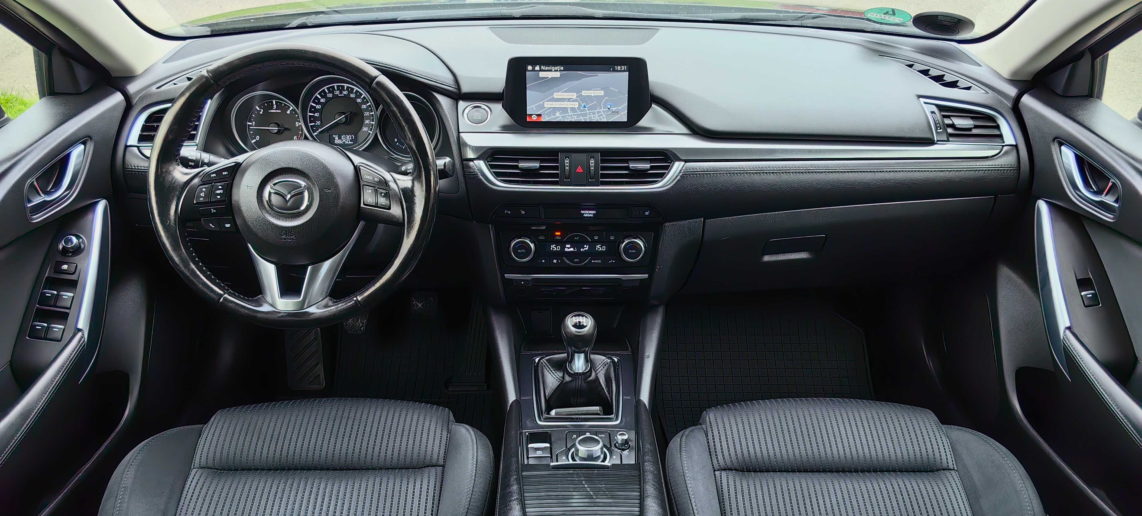 Mazda 6 FACELIFT, Euro 6, Keyless, Jante 19", LED