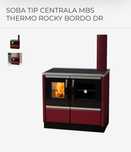 Soba tip centrală mbs Thermo Rocky bordo dreapta