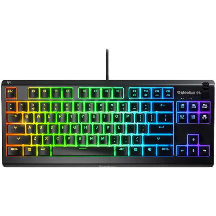 Tastatura gaming SteelSeries Apex 3 TKL RGB, Iluminare RGB