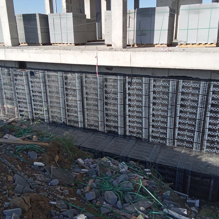 Gidro izalatsiya гидроизолция фундамента