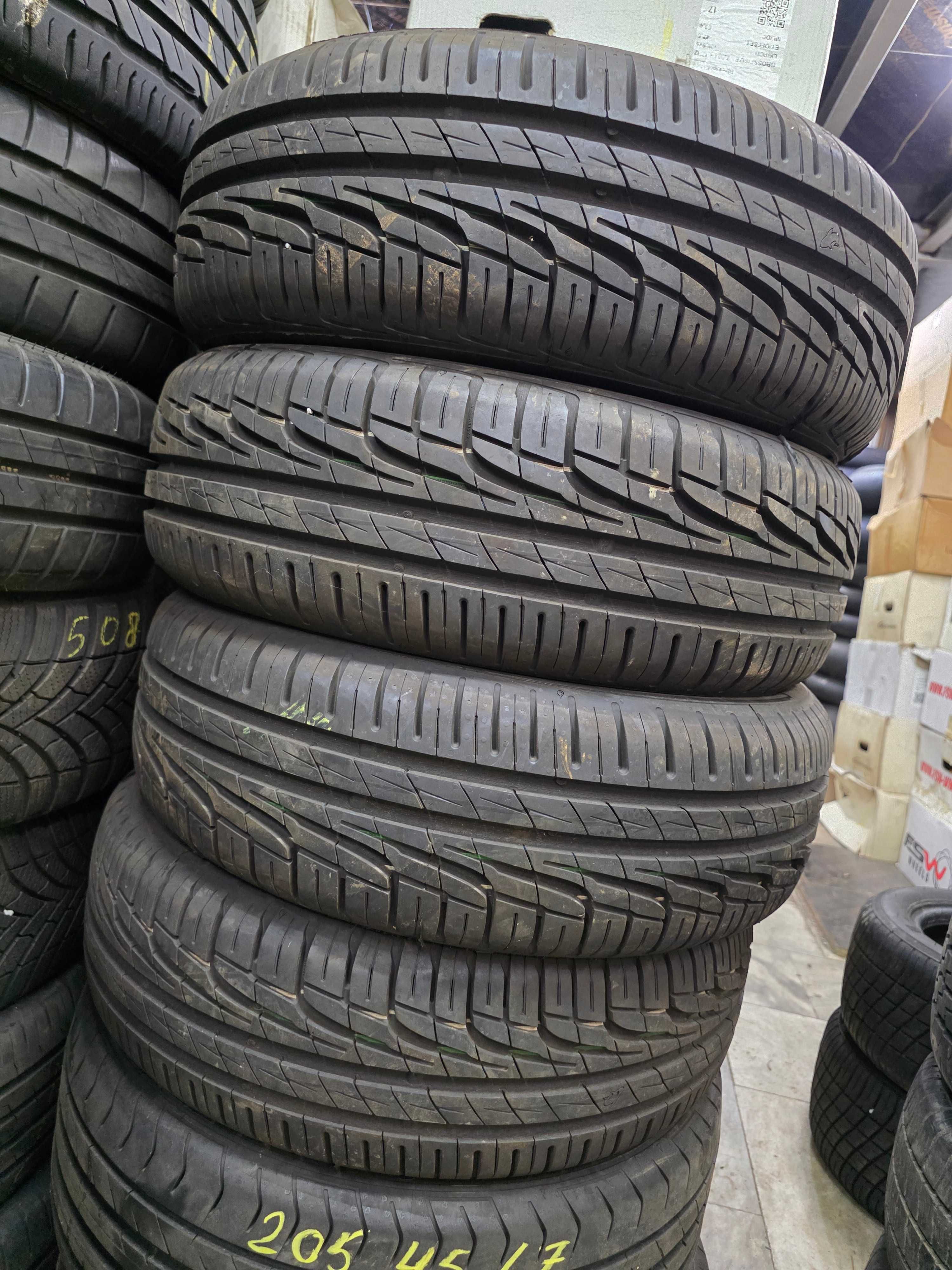 4бр Като нови летни гуми 185 60 15 - Uniroyal - DOT 2024