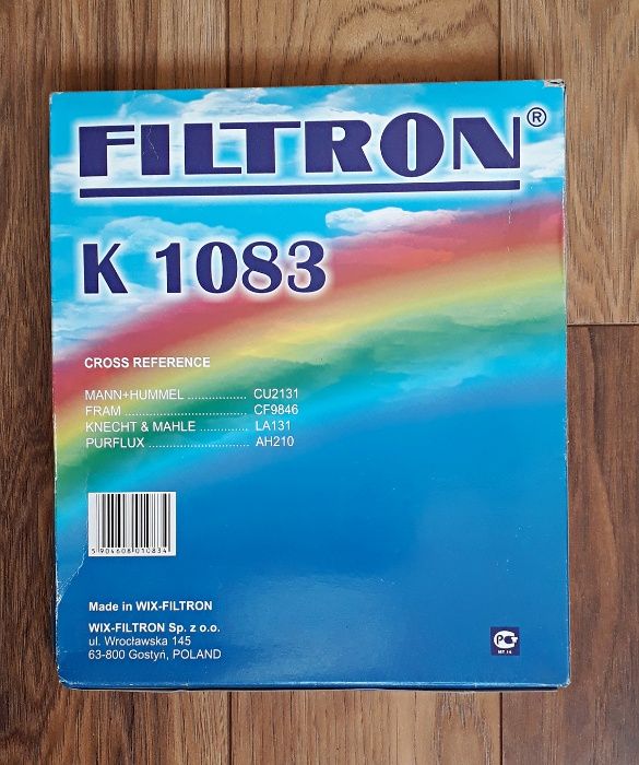 Filtron K1083 филтър за климатик за Subaru, Toyota и Lexus