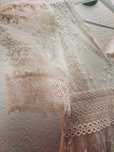 Rochie frumoasa, dantela, culoare roz prafuit