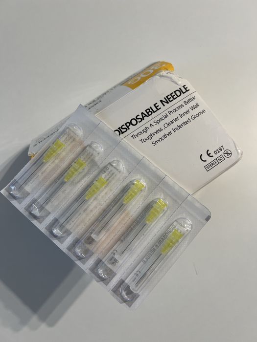 Ace galbene mezoterapie/insulina 30g x 25 mm