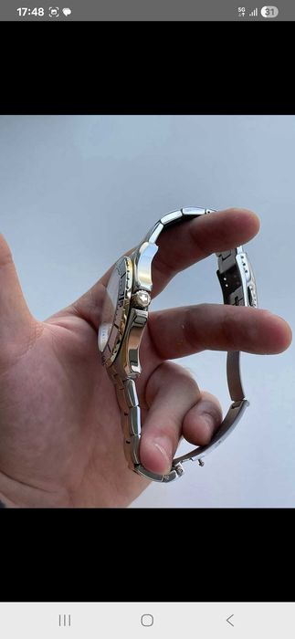 Ceas Swiss Hanowa geam safir (premium la preț ofertă) urgent