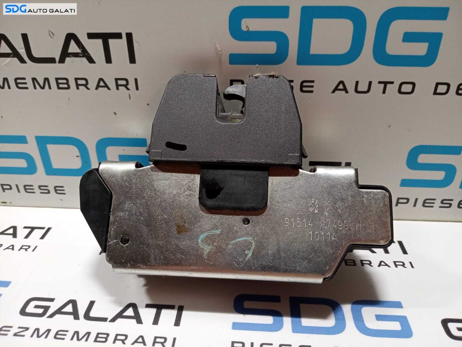 Broasca Incuietoare Hayon Haion Capota Portbagaj Peugeot 3008  2009 - 2016 Cod 9694649680 9151487499 [3190M]