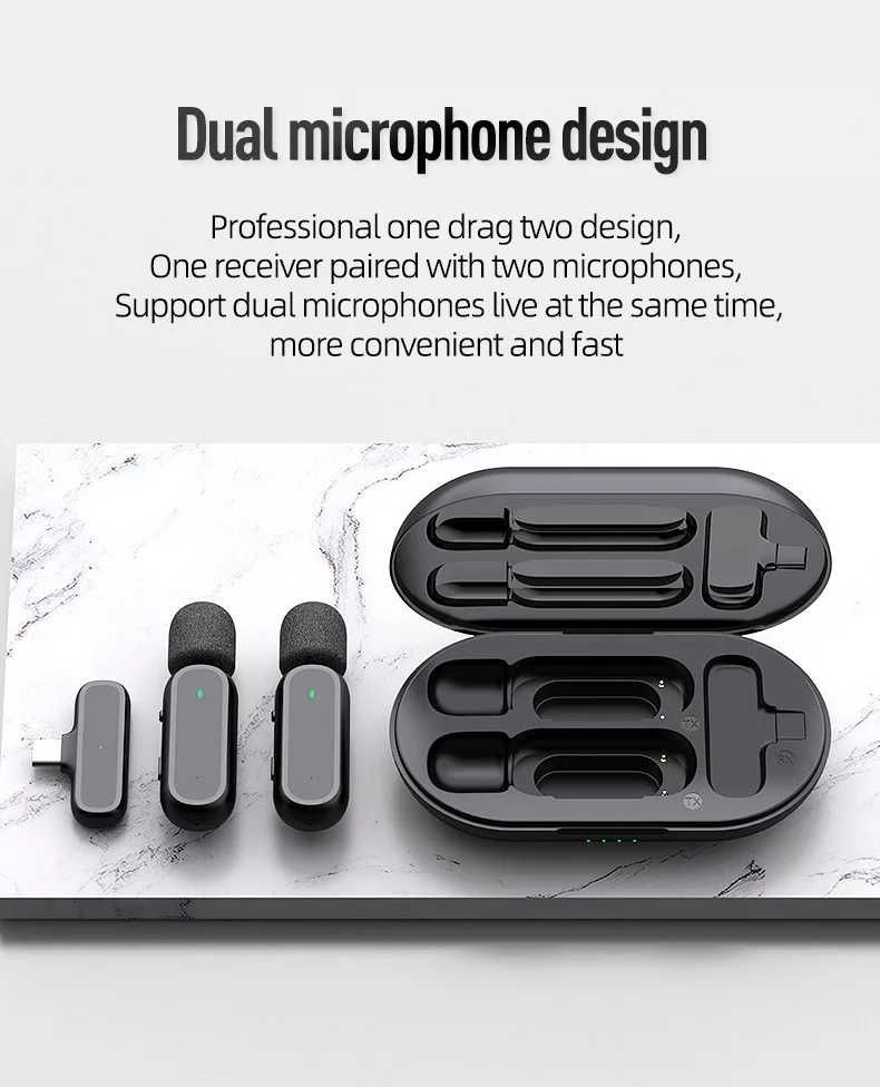 Xiaomi Mijia Wireless HD Radio Microphone USB Type C