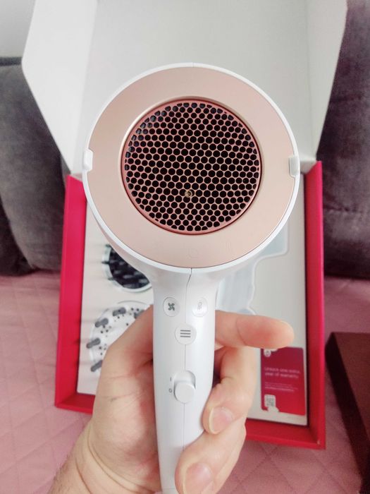 Uscator de par Philips Prestige BHD827/00, Senzor SenseIQ