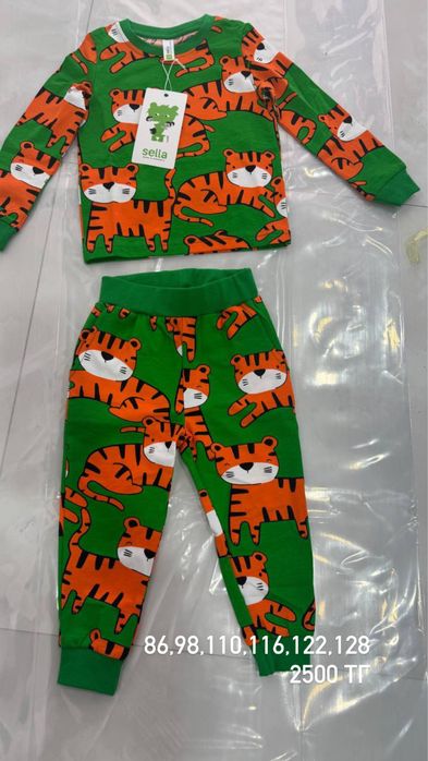 Двойка пижама детский мальчик