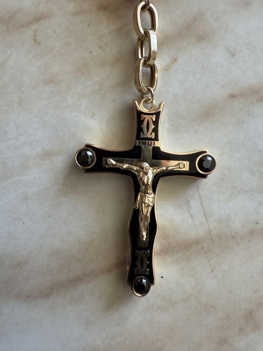 Cruce aur cartier 14 k (585)