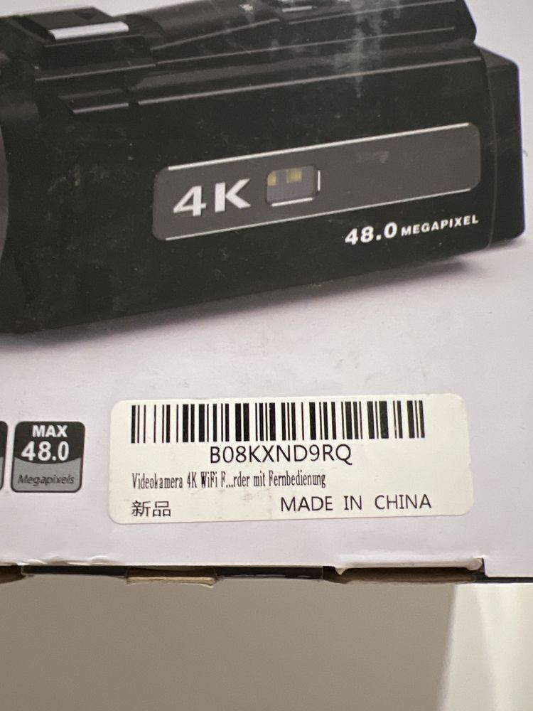 Camera video 4K Wi-Fi Noua