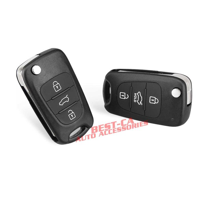Carcasa cheie auto 3 butoane (HOLD NO HOLD) pentu KIA si Hyundai TOY40
