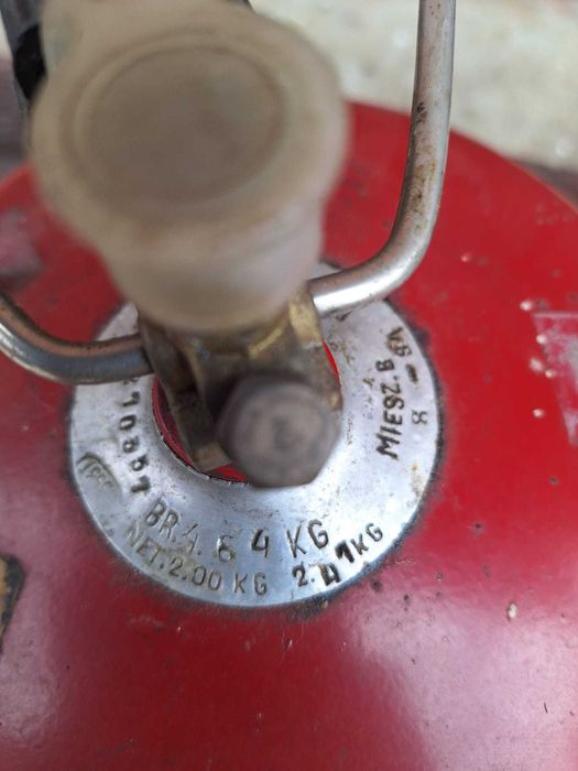 Butelie cu gaz pentru camping/ veche / Poloneza