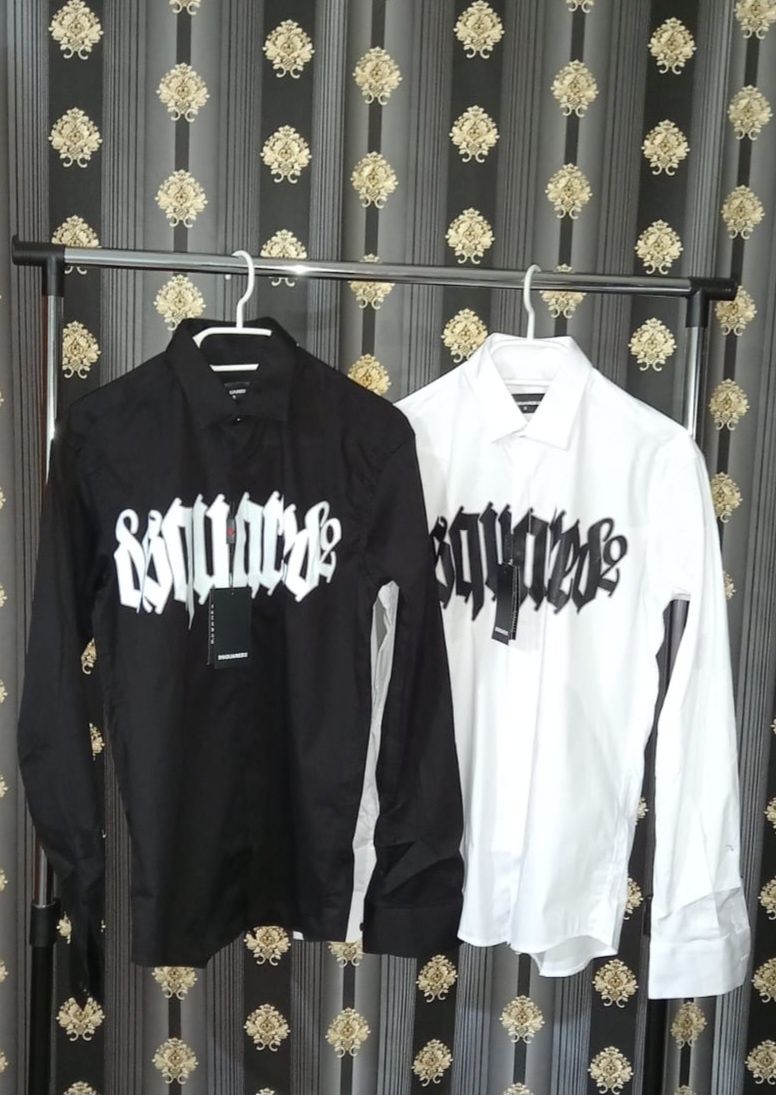Cămașă DSQUARED2   2 modele alb negru