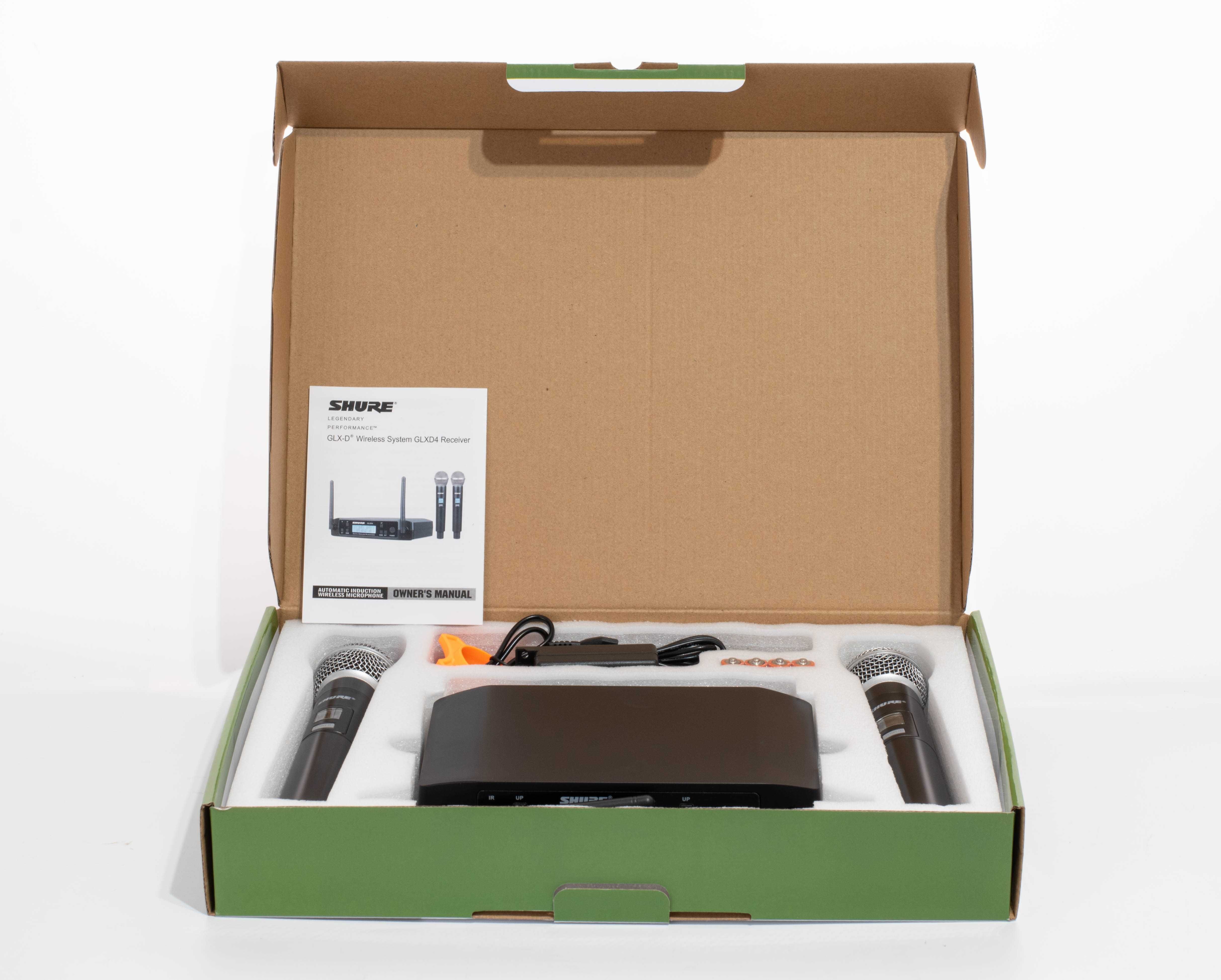 Wireless microfoane SHURE GLXD4 BETA58A DUAL (Clone)