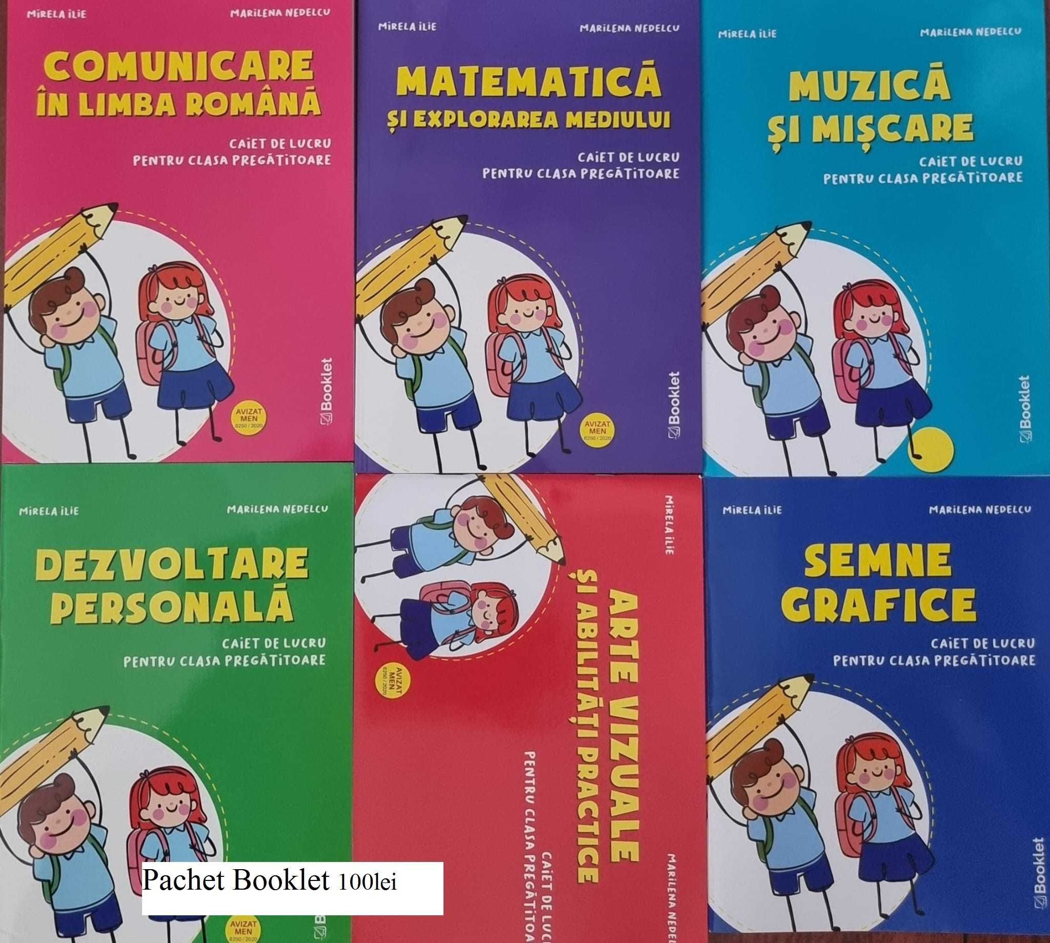 Auxiliare scolare si caiete de vacanta, Cls. Pregatitoare, 1, 2 (NOI)