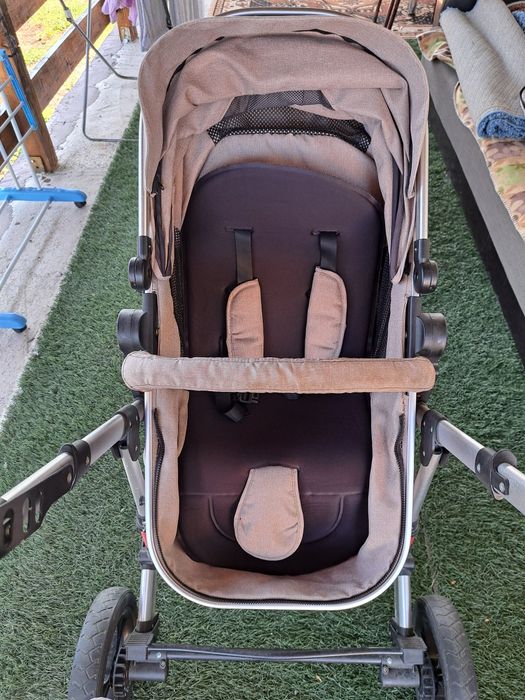 Căruț 3 in 1, leagan elelctric, suport baie bebe si premergator