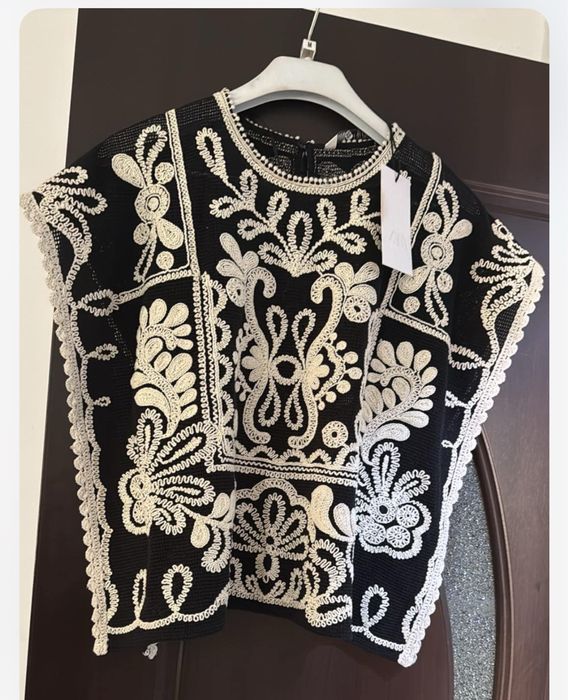 Bluza brodata ZARA