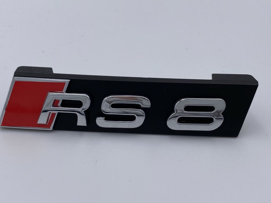 Emblema Audi RS 8 grila crom