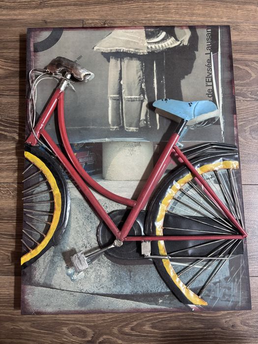 Tablou cu bicicleta 3D