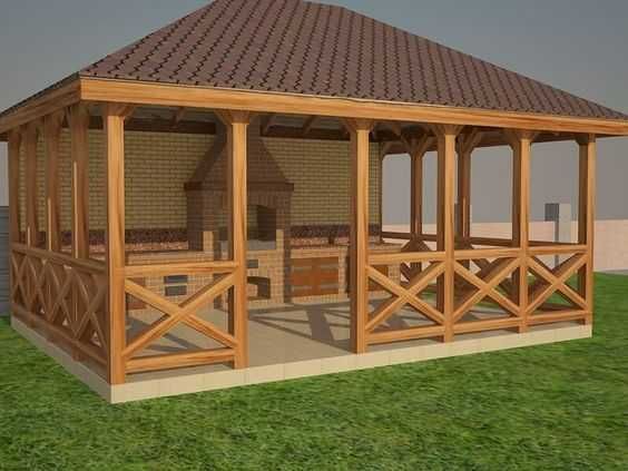 Foisoare si Terase din structura de lemn de vanzare la comanda