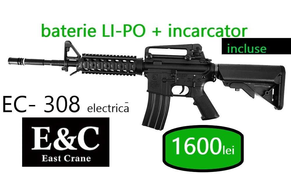 Pusca EC-308 East Crane Advanced SERIES + baterie LI-PO + incarcator