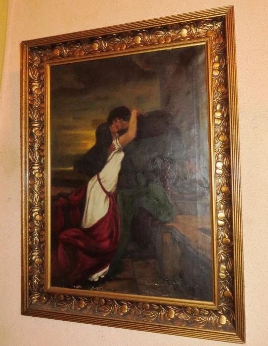 Tablou pictura - Romeo si Julieta - Scena cavoului
