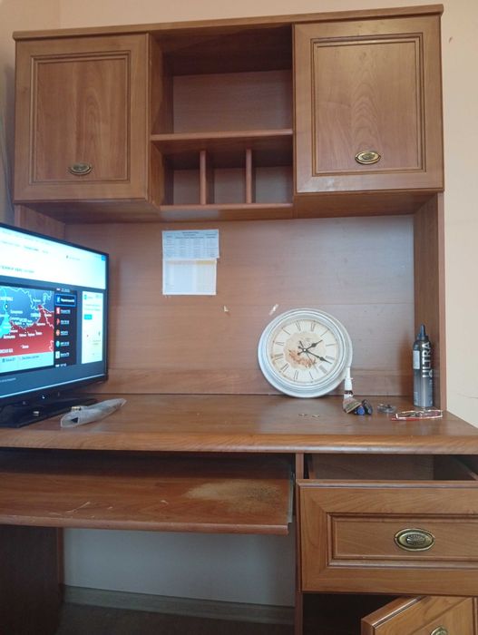 Шкаф бюро с стол