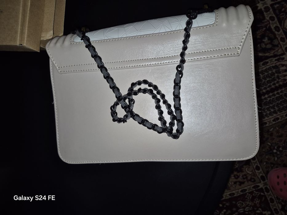 Geanta Epica  culiare alb crem