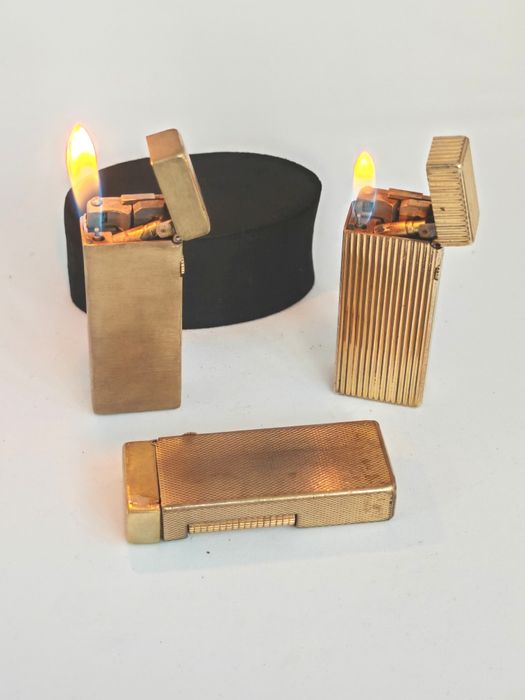 Lot 3 brichete vintage Dunhill Rollagas