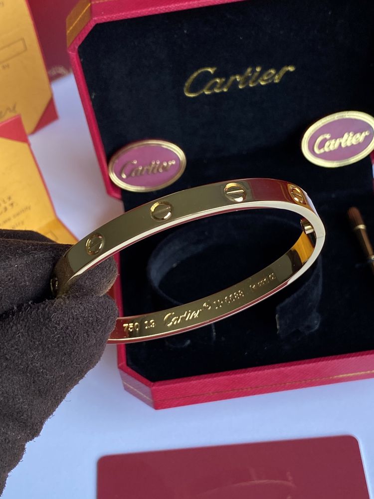 Bratară Cartier LOVE 19 Aur 750