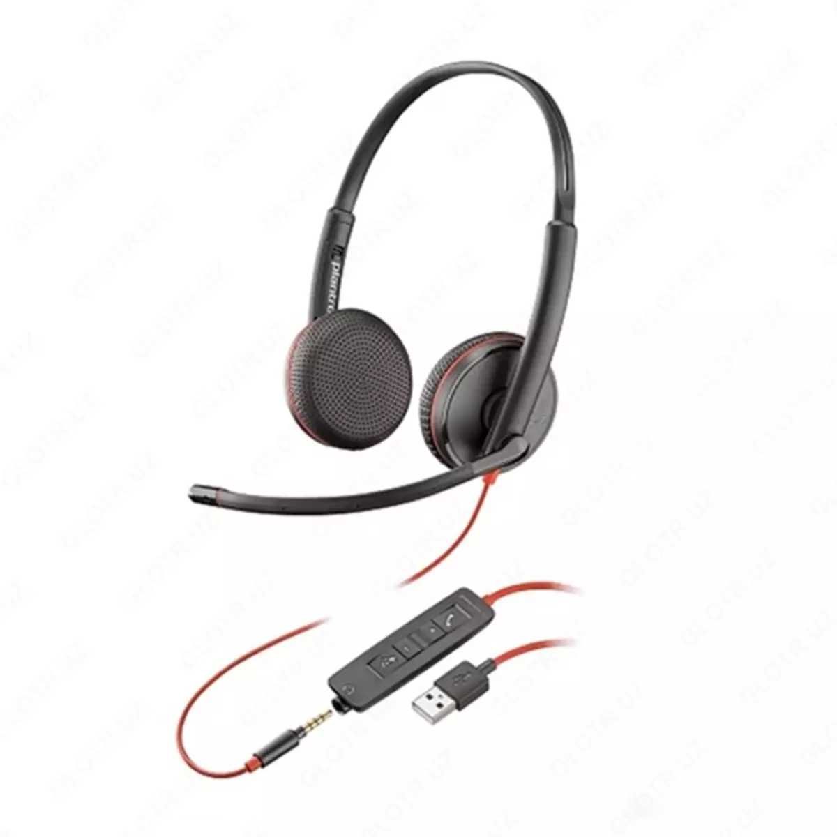 Наушники Plantronics Blackwire C3225 USB-A Halol Muddatli To'lov