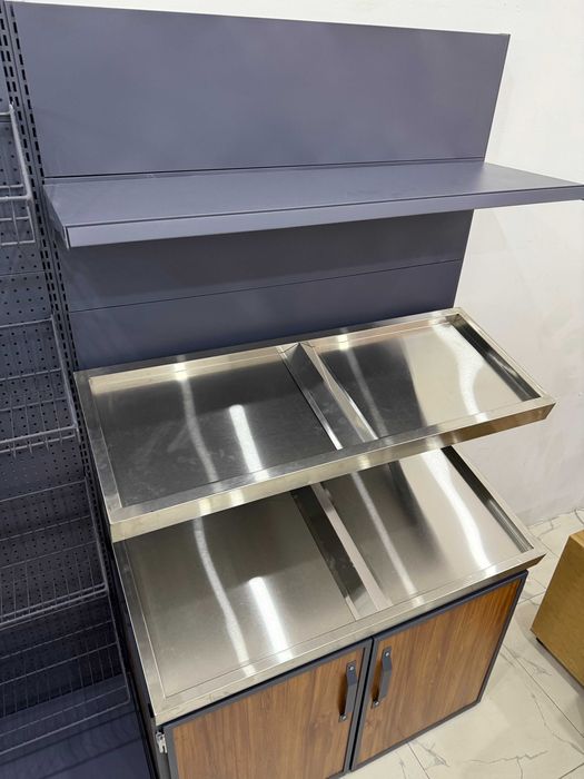 Meva-sabzavot stellajlari | Фруктово-овощные стеллажи