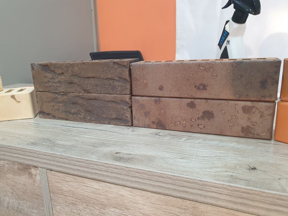 Кирпичи облицовочный клинкер, гиперпрессованный