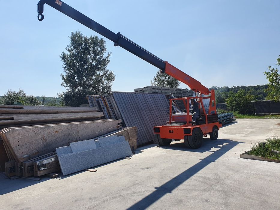 Vând macara braț hidraulic automacara încărcător frontal stivuitor