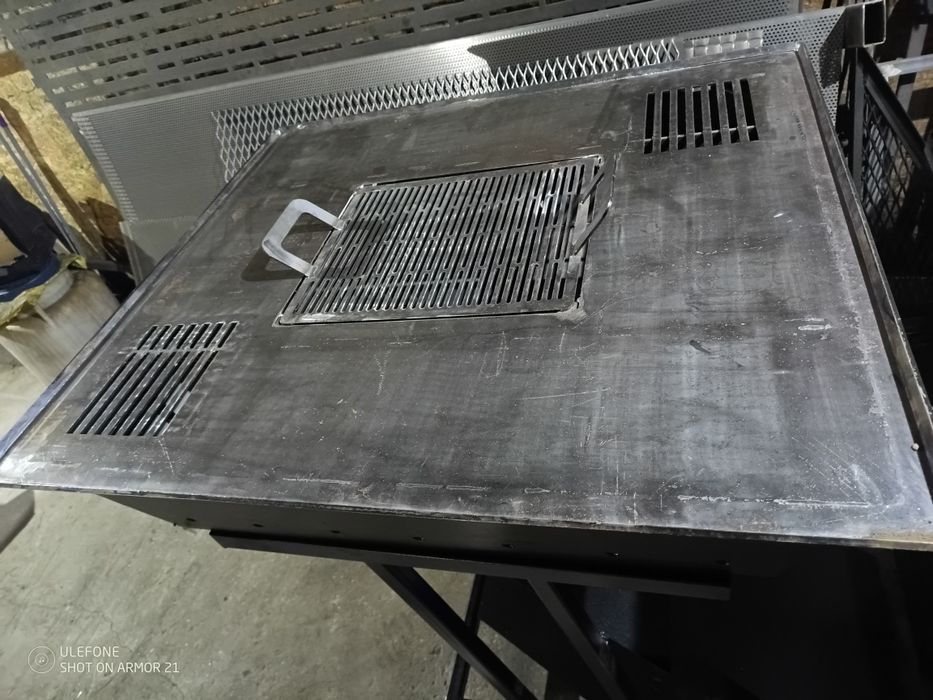 Gratar cu plita si gratar normal...