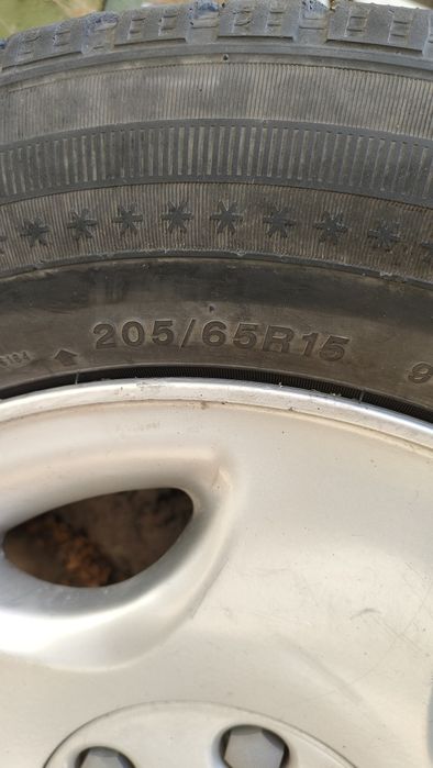 Продам литые титановые диски 195/65 r15 с Опеля Омега В за 90000 тенге